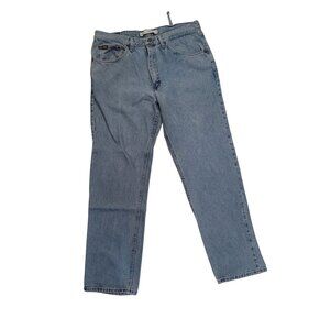 Lee Regular Fit Light Wash Denim Jeans Sz 36x32